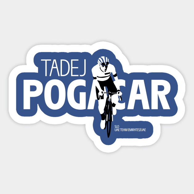 Tadej ATTACK Sticker by reigedesign